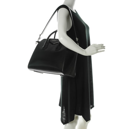 Givenchy Shiny Lord Calfskin Medium Antigona Black 2 of 7