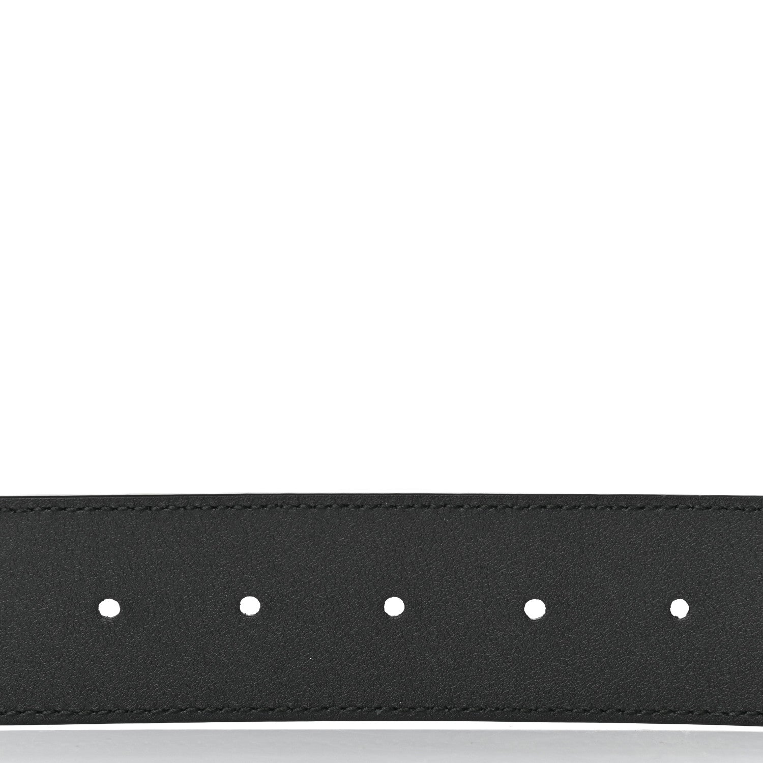 Gucci Calfskin Double G 40mm Belt 75 30 Black 4 of 5