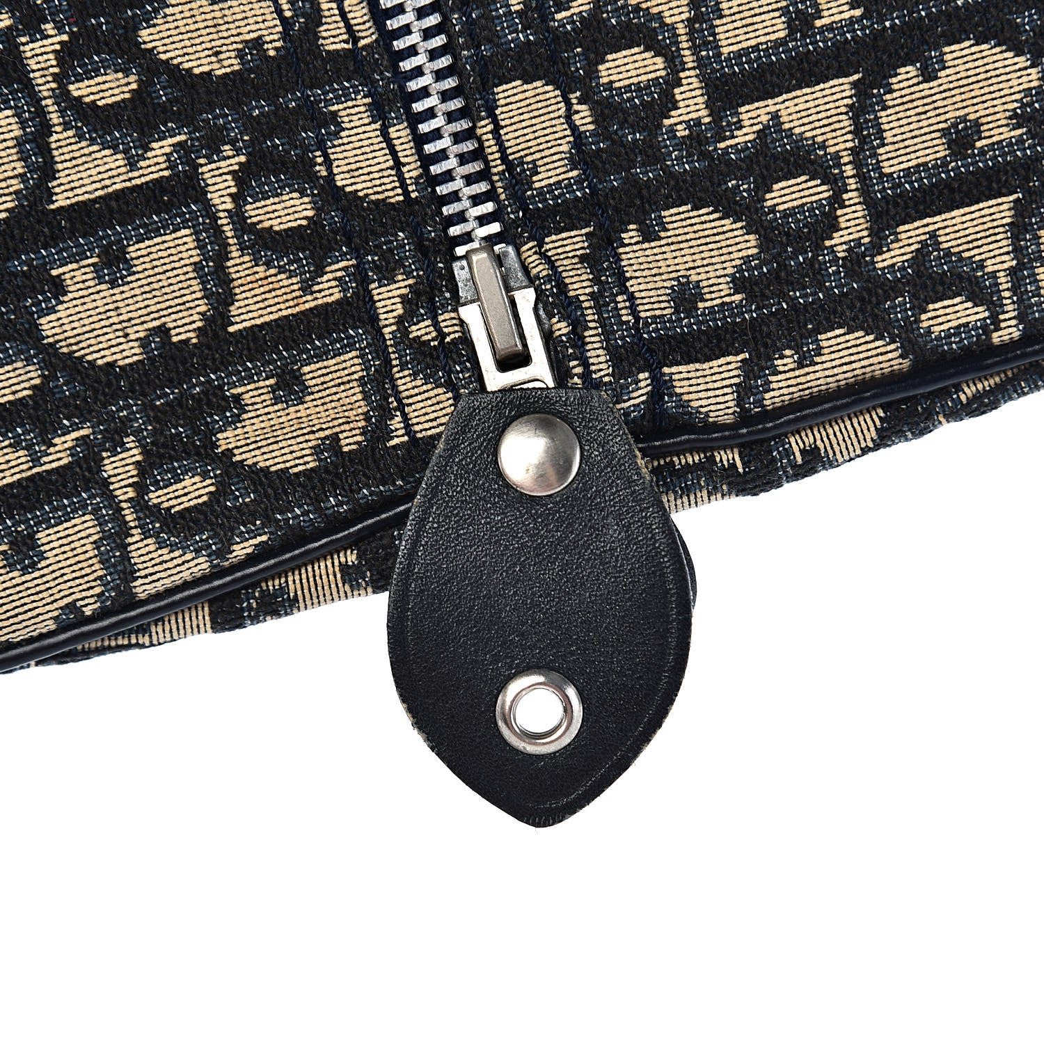 Christian Dior Monogram Duffle Navy Blue 8 of 17