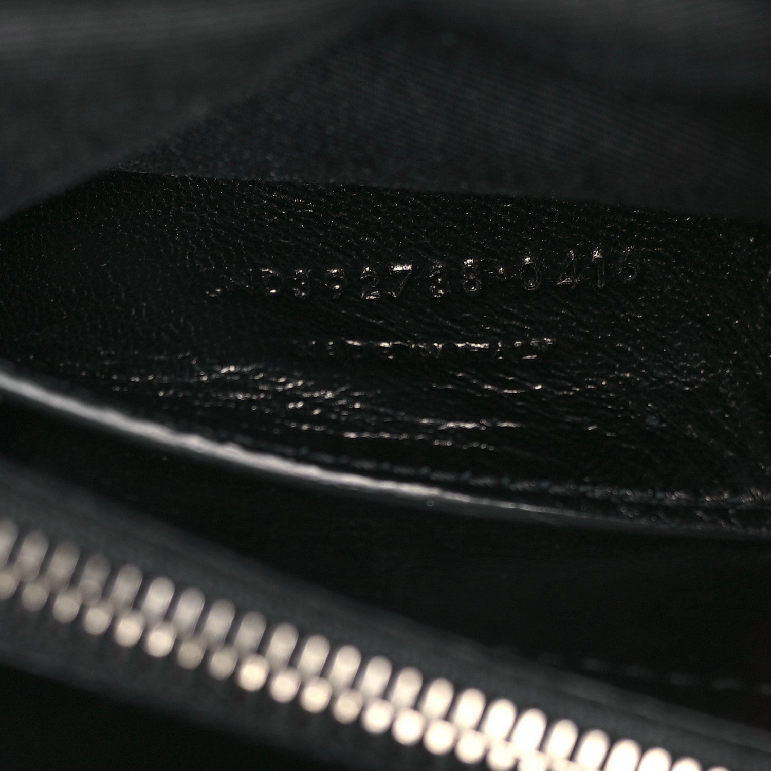 Saint Laurent Sheepskin Matelasse Chevron Monogram Large College Satchel Black 7 of 11