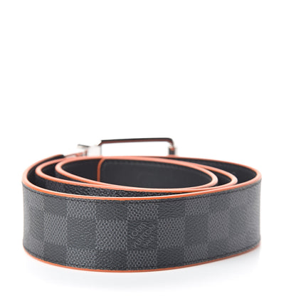 Louis Vuitton Damier Graphite Calfskin 40mm Belt 95 38 3 of 6