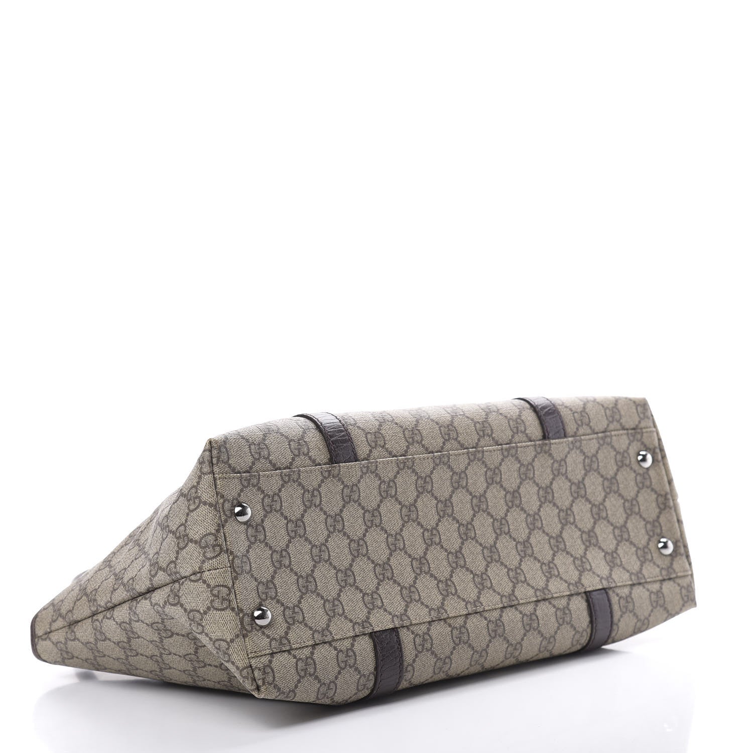 Gucci GG Plus Monogram Medium Joy Tote Dark Brown 4 of 13