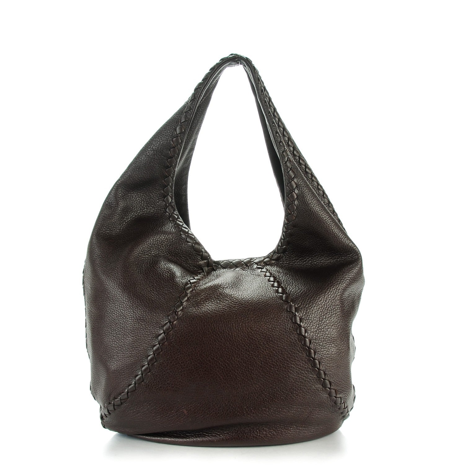 Bottega Veneta Cervo Deerskin Large Hobo Ebano 1 of 7