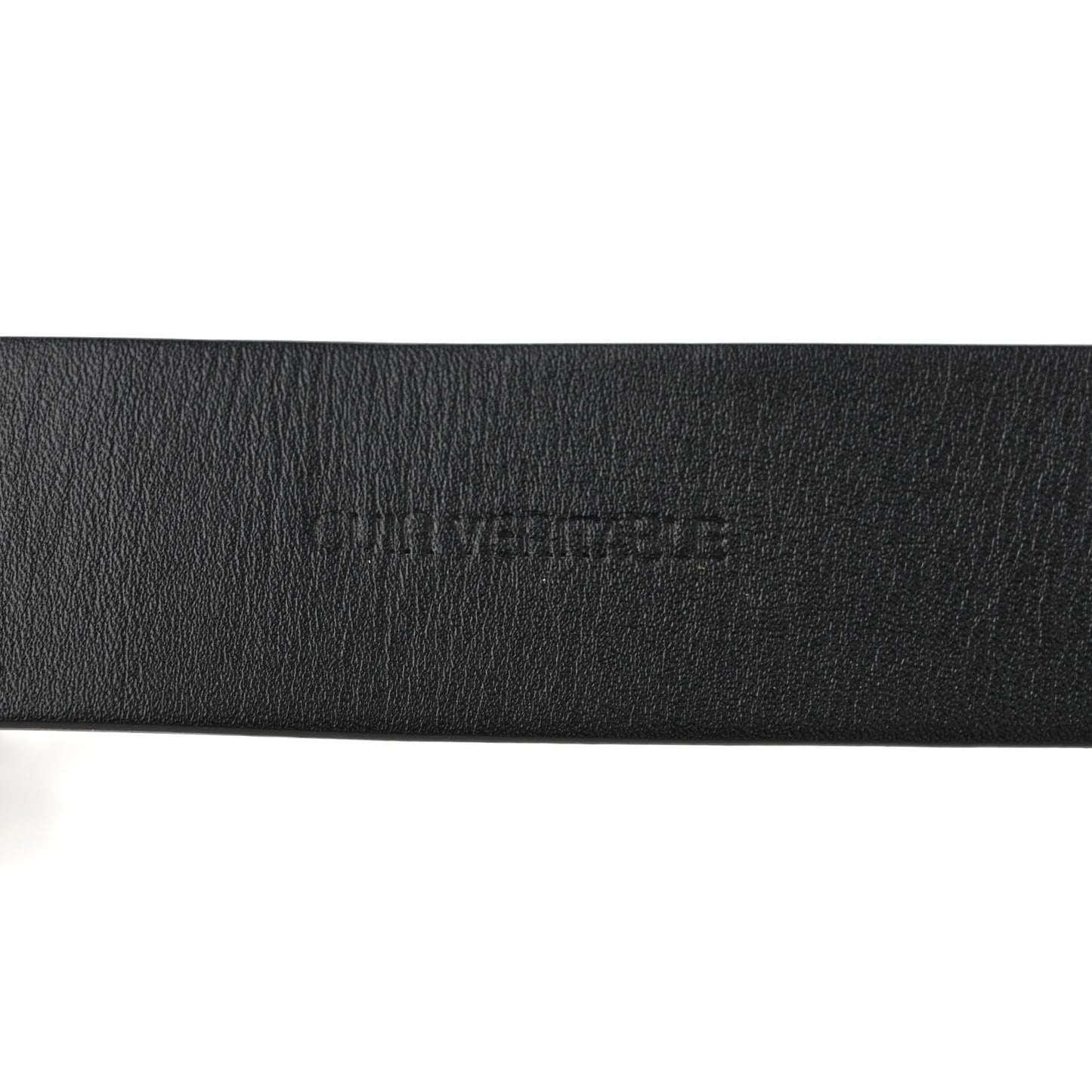 Calfskin CC Chain Belt 85 34 Black