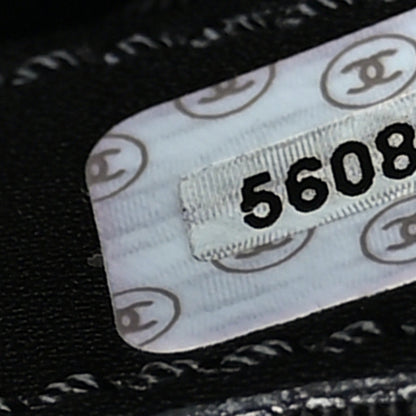 Chanel Caviar Large CC Shoulder Bag Black 7 of 9