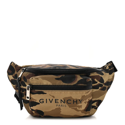 Givenchy Nylon Logo Belt Bag Camouflage 1 of 13