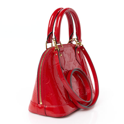 Louis Vuitton Vernis Alma BB Pomme D'Amour 3 of 12