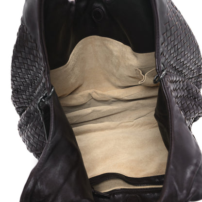Bottega Veneta Nappa Intrecciato Large Campana Hobo Ebano 5 of 13