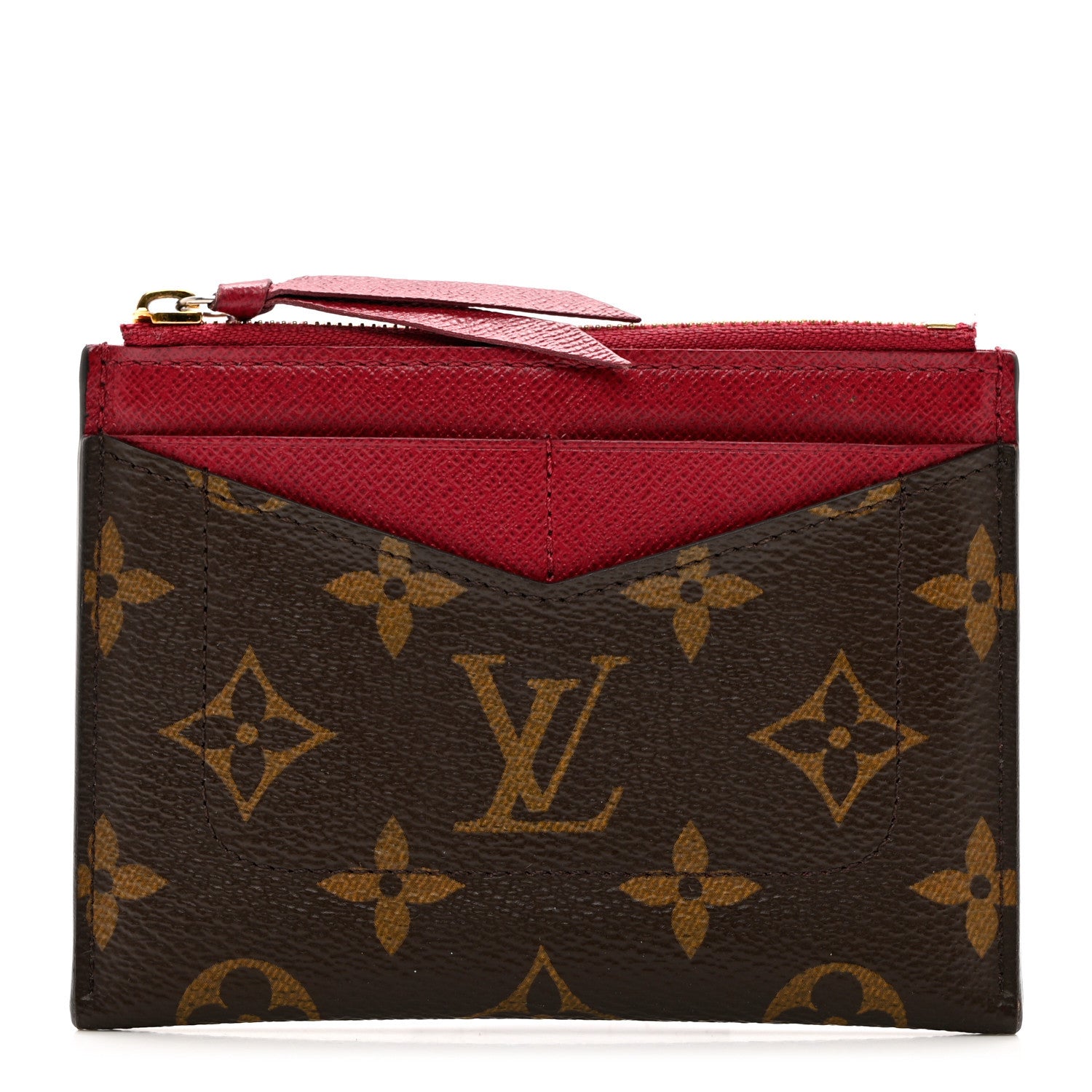 Louis Vuitton Monogram Zipped Card Holder 1 of 8