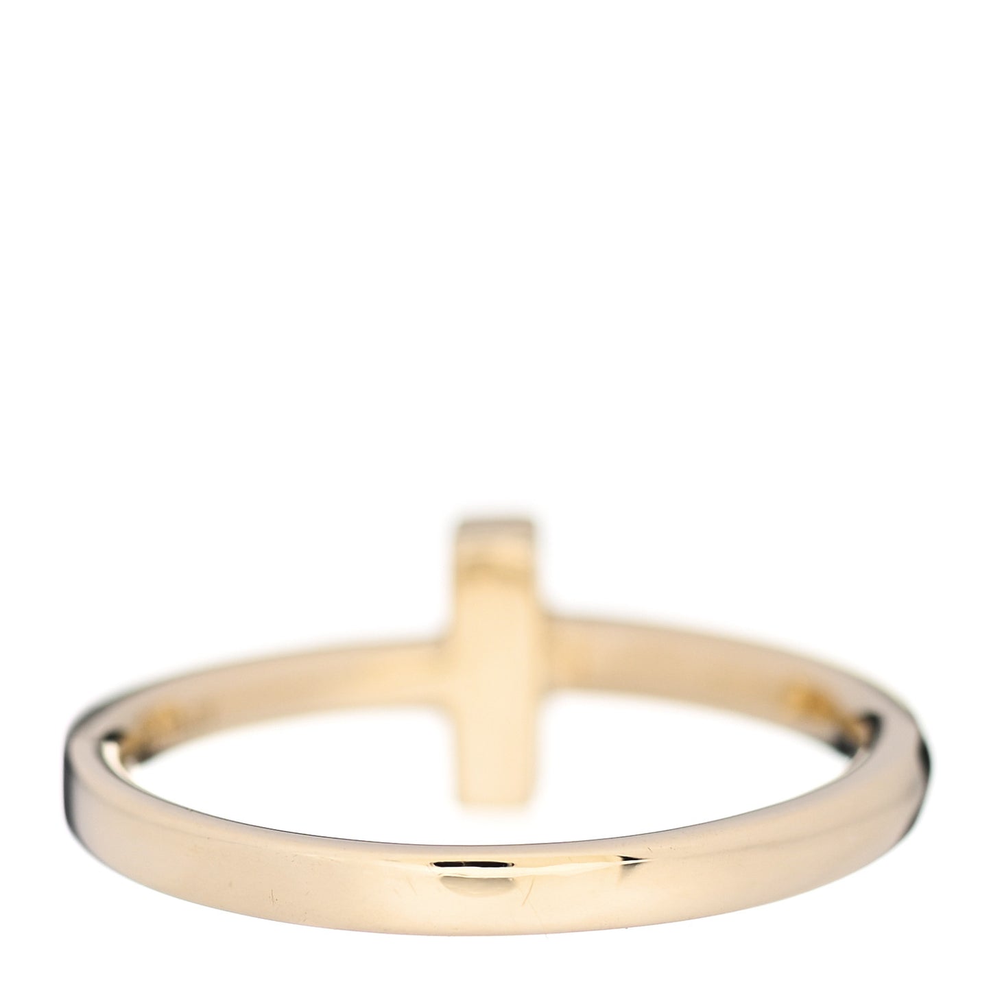 18K Yellow Gold T T1 Ring 52 6