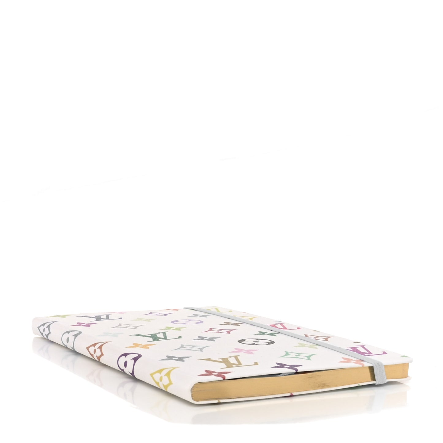 LV x TM Monogram Multicolor Jane Notebook MM White