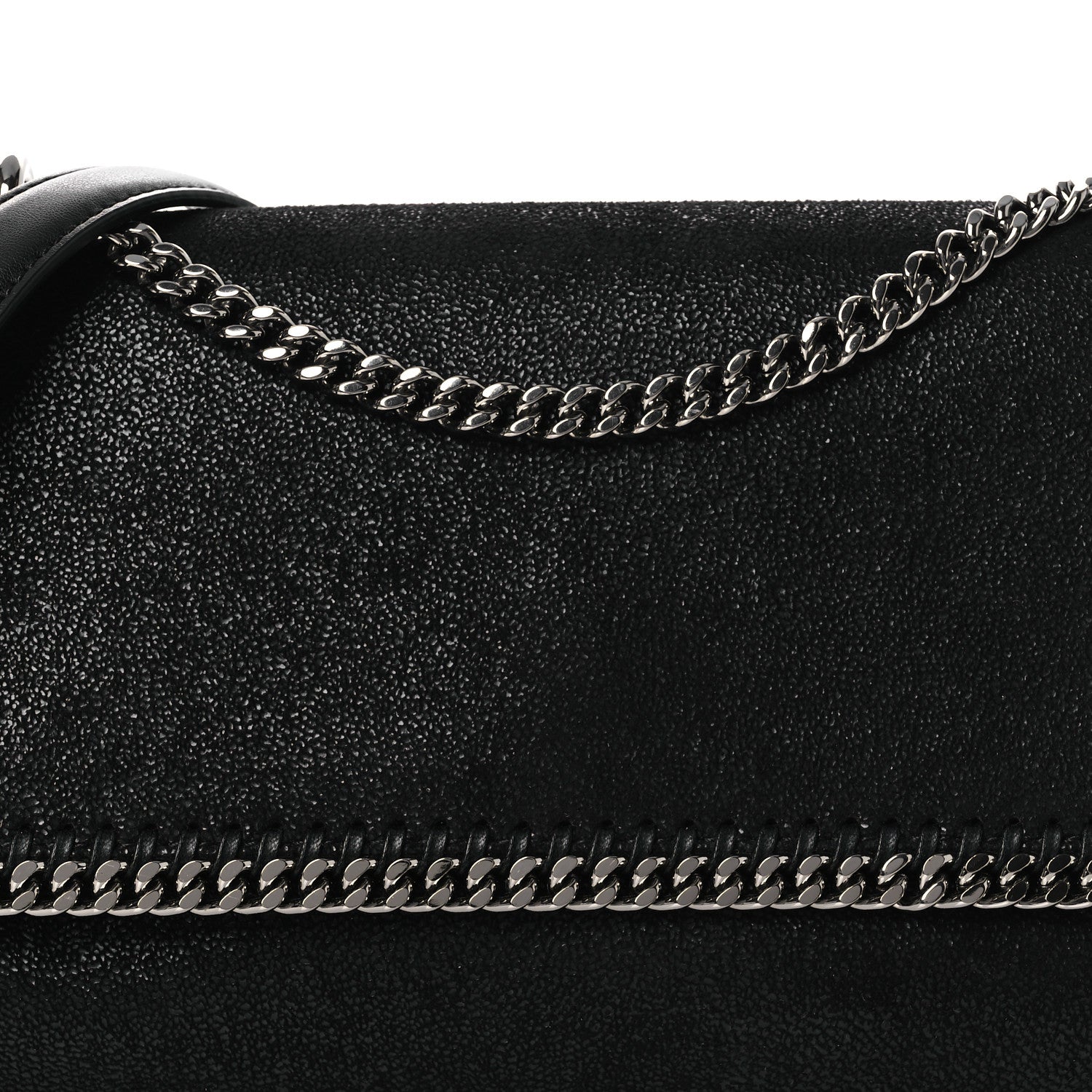 Stella McCartney Shaggy Deer Falabella Messenger Black 8 of 12