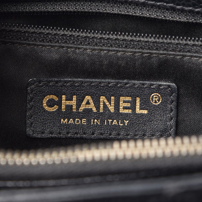 Chanel Caviar Quilted Grand Shopping Tote GST Black 6 of 7