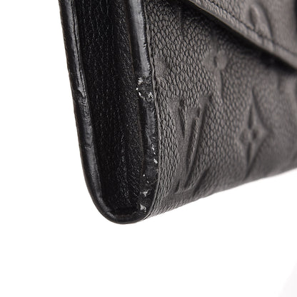 Louis Vuitton Empreinte Curieuse Wallet Black 11 of 13