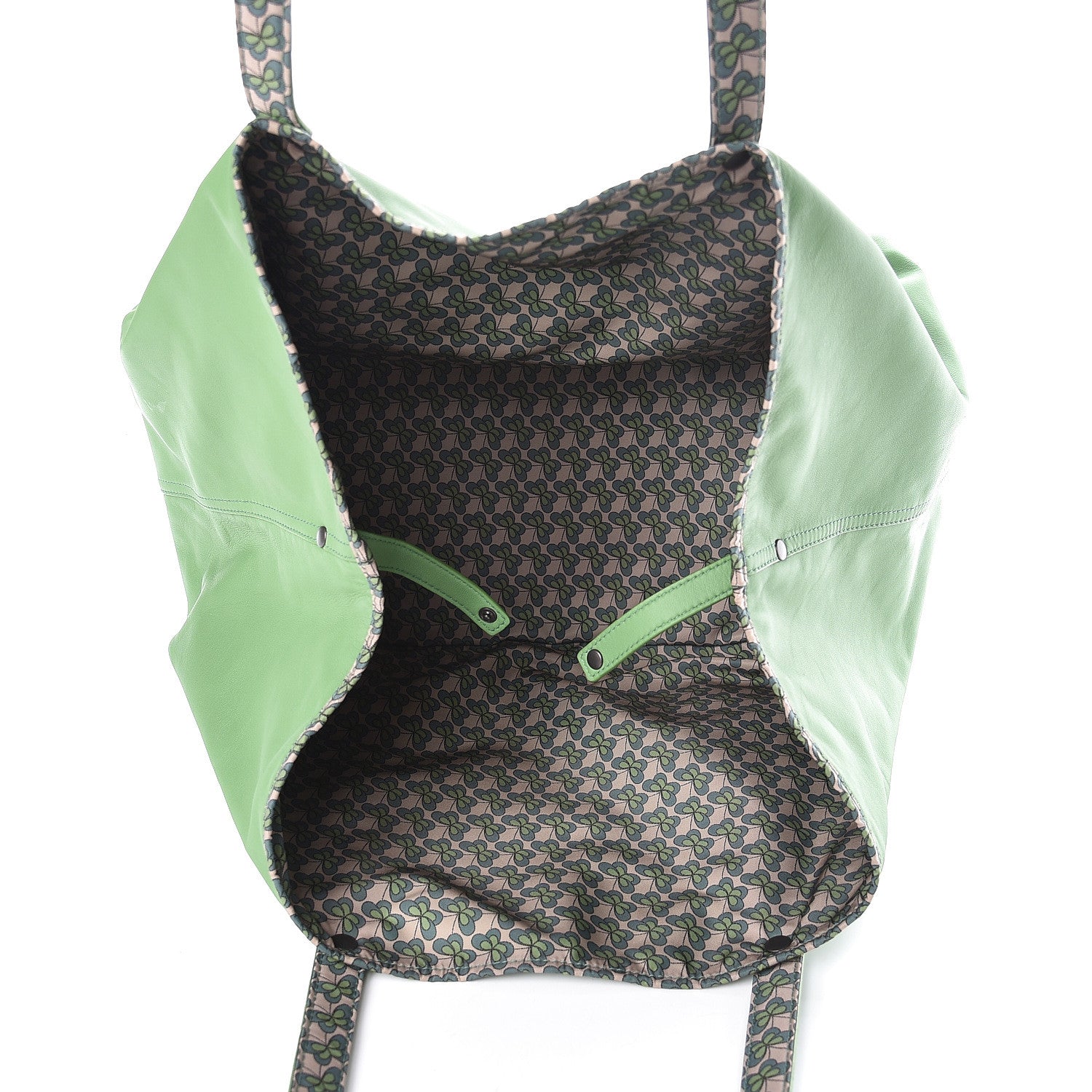 Bottega Veneta Nappa Printed Nylon Medium Reversible Tote 8 of 16