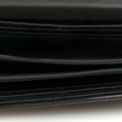 Gucci Guccissima Avel Continental Flap Wallet Black 5 of 6
