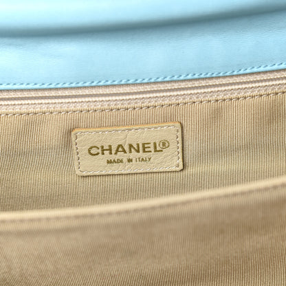 Chanel Patent Striped Mademoiselle Flap Multicolor 6 of 13