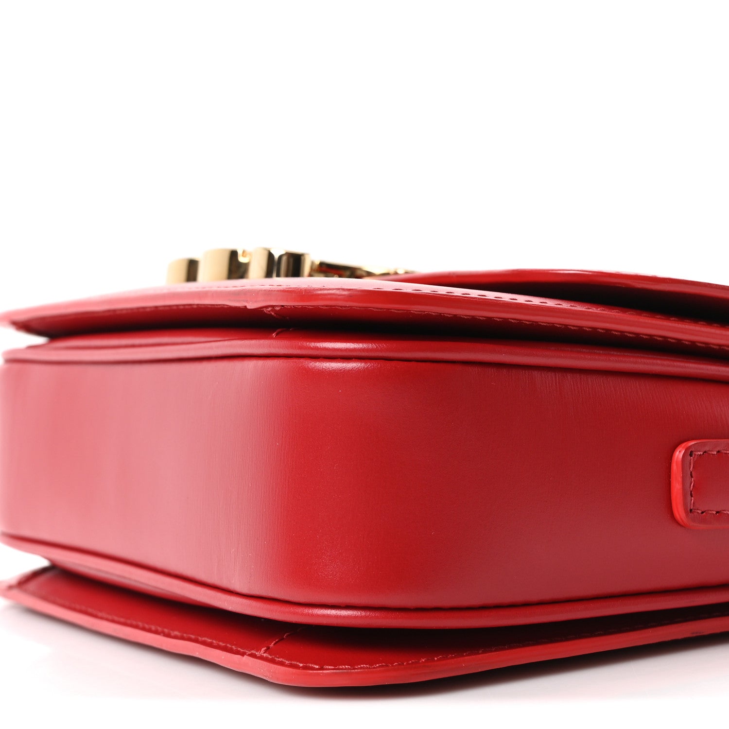 Celine Shiny Calfskin Teen Triomphe Red 10 of 10