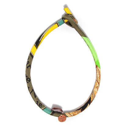 Hermes Silk Collier En Soie Petit H Necklace 1 of 6