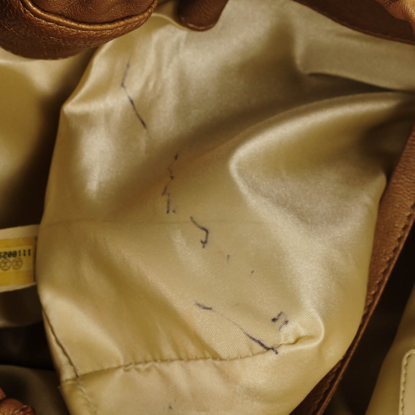 Calfskin Baby Coco Cabas Gold