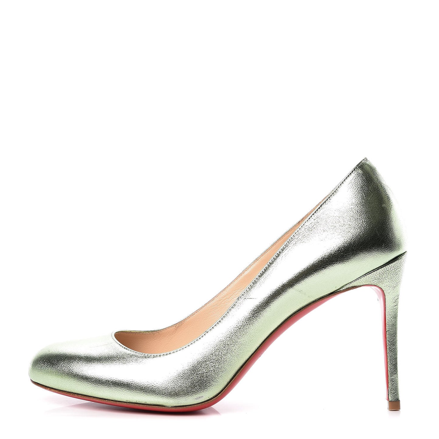 Metallizzato Nappa Fifi 100 Pumps 39 Verde