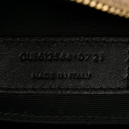 Saint Laurent Calfskin Matelasse Monogram Lou Camera Bag Dark Beige 7 of 10