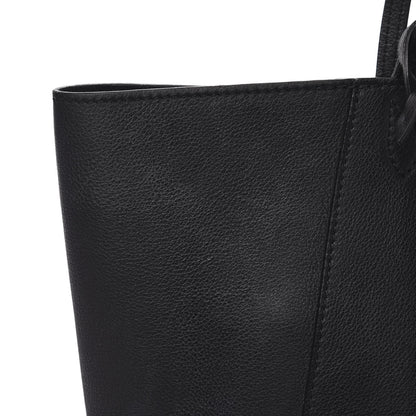 Louis Vuitton Calfskin Lockme Cabas Black 12 of 12