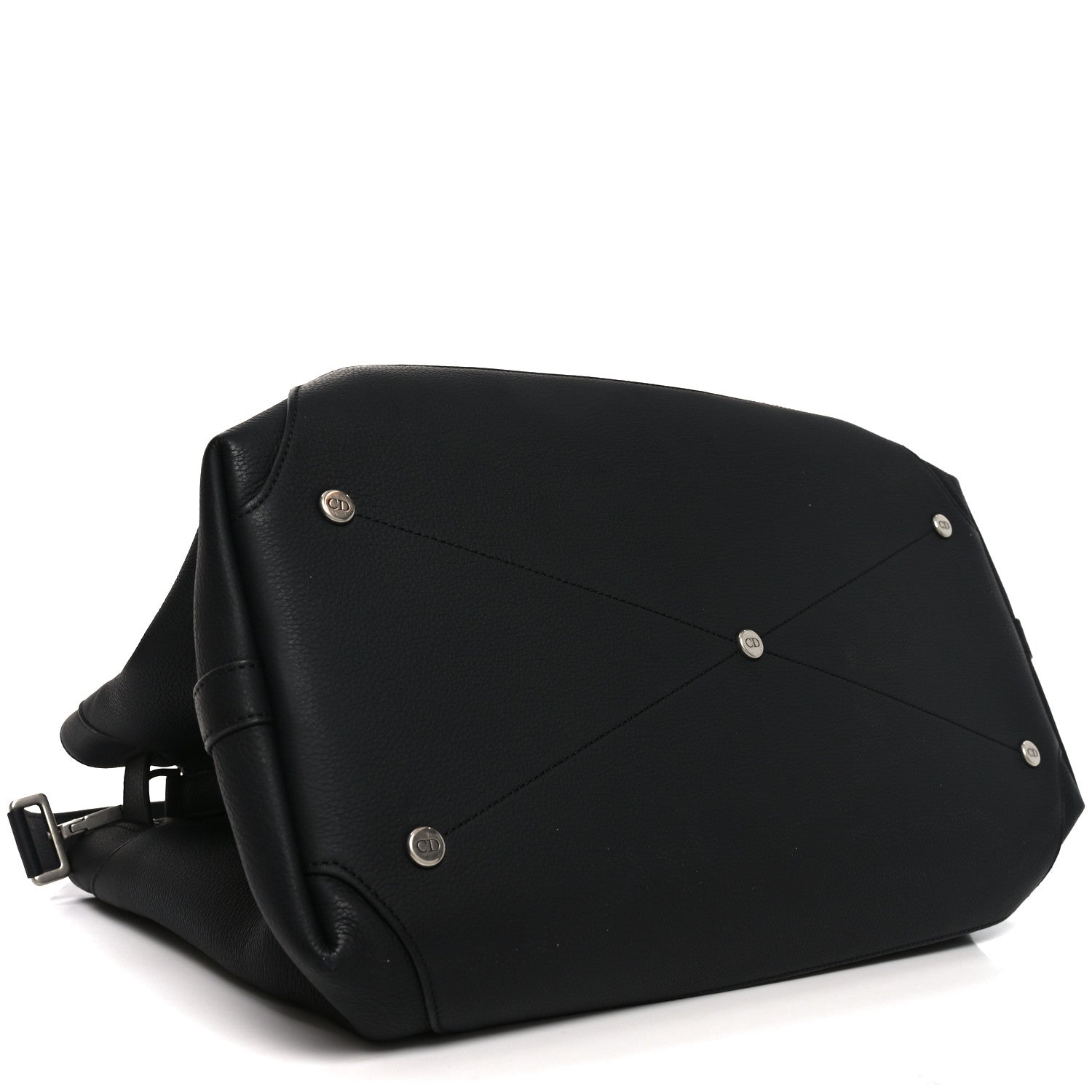 Christian Dior Icons Calfskin Medium Normandie Tote Black 4 of 10