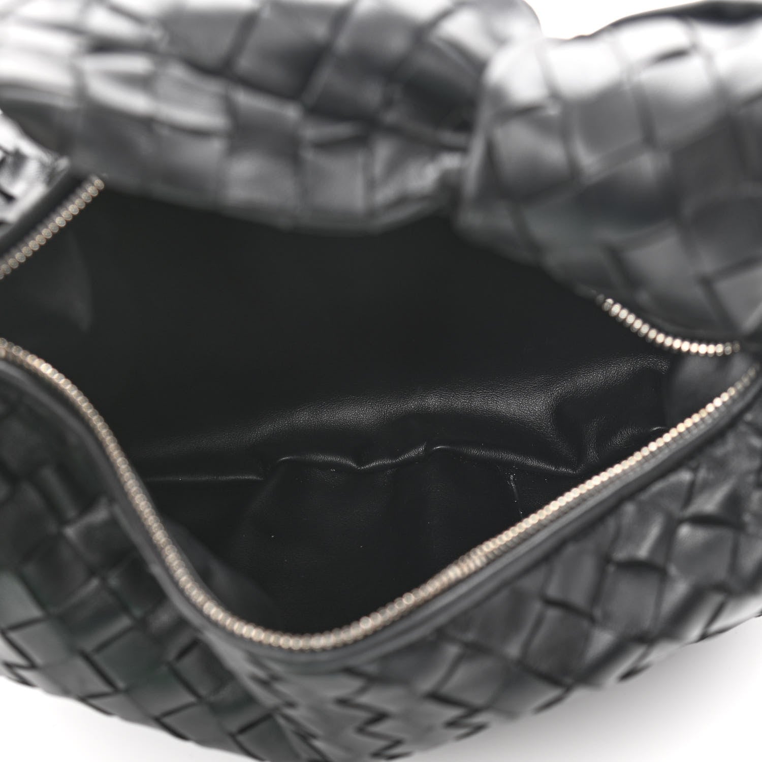 Bottega Veneta Nappa Intrecciato Teen Jodie Hobo Black 5 of 10