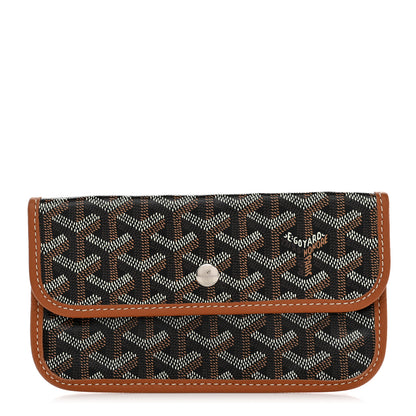 Goyard Goyardine Pouch Black Gold 1 of 8