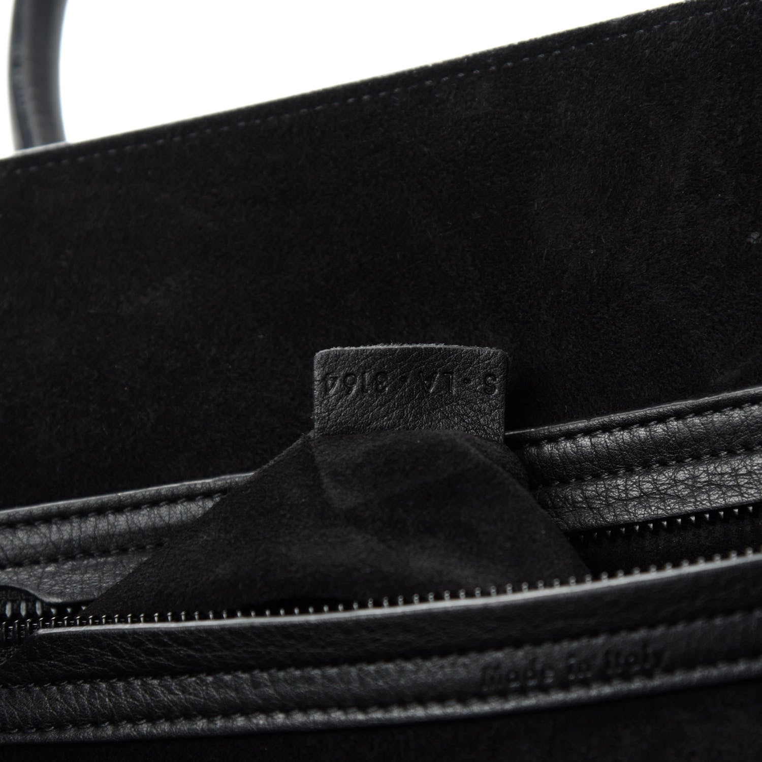 Celine Smooth Calfskin Medium Phantom Luggage Black 11 of 12