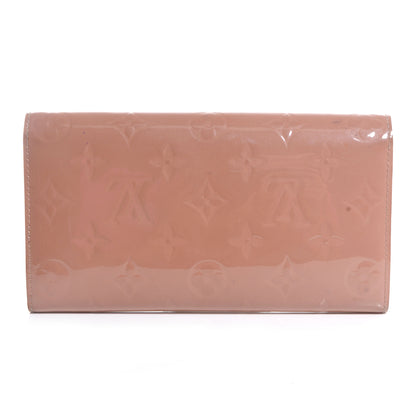 Louis Vuitton Vernis Sarah Wallet Rose Velours 3 of 11