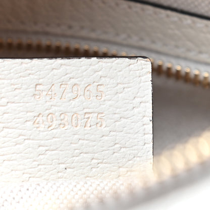 Gucci GG Supreme Monogram Flora Web Small Ophidia Day Backpack White 7 of 9