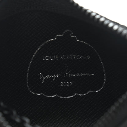 Louis Vuitton LV X YK Monogram Eclipse Key Pouch Black Silver 6 of 9