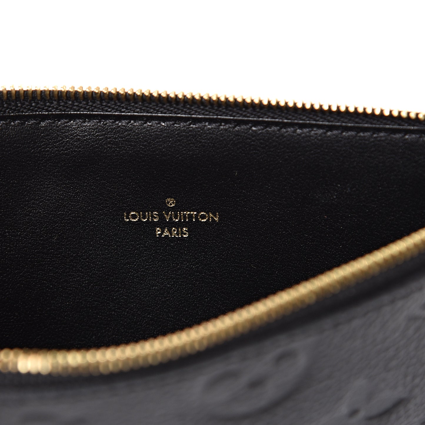 Empreinte Felicie Chain Wallet Zippered Insert Black