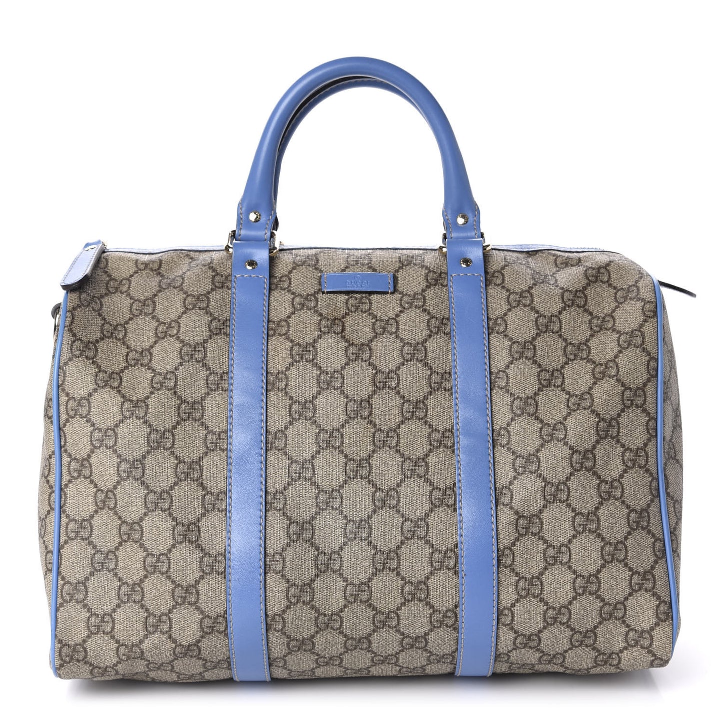 GG Plus Monogram Medium Joy Boston Light Blue