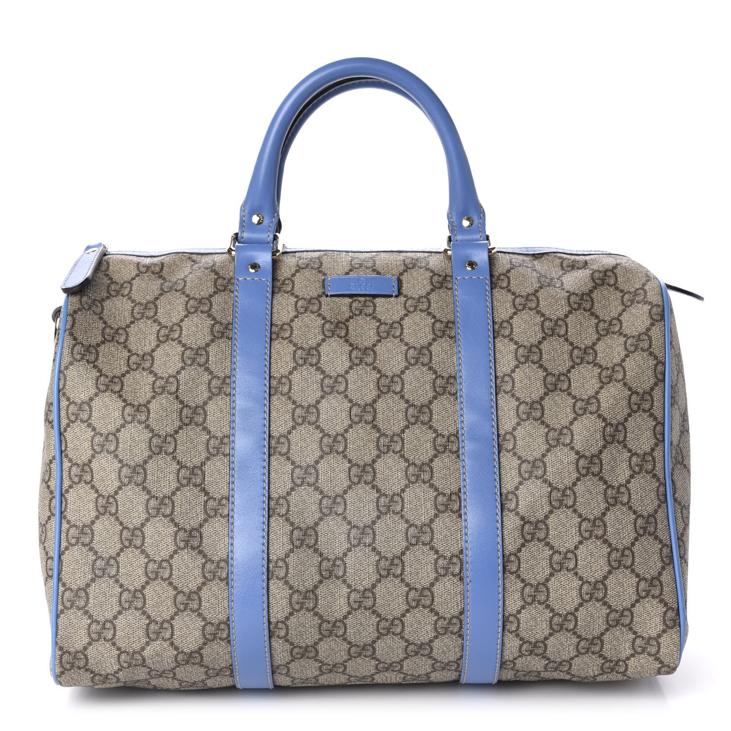Gucci GG Plus Monogram Medium Joy Boston Light Blue 1 of 12