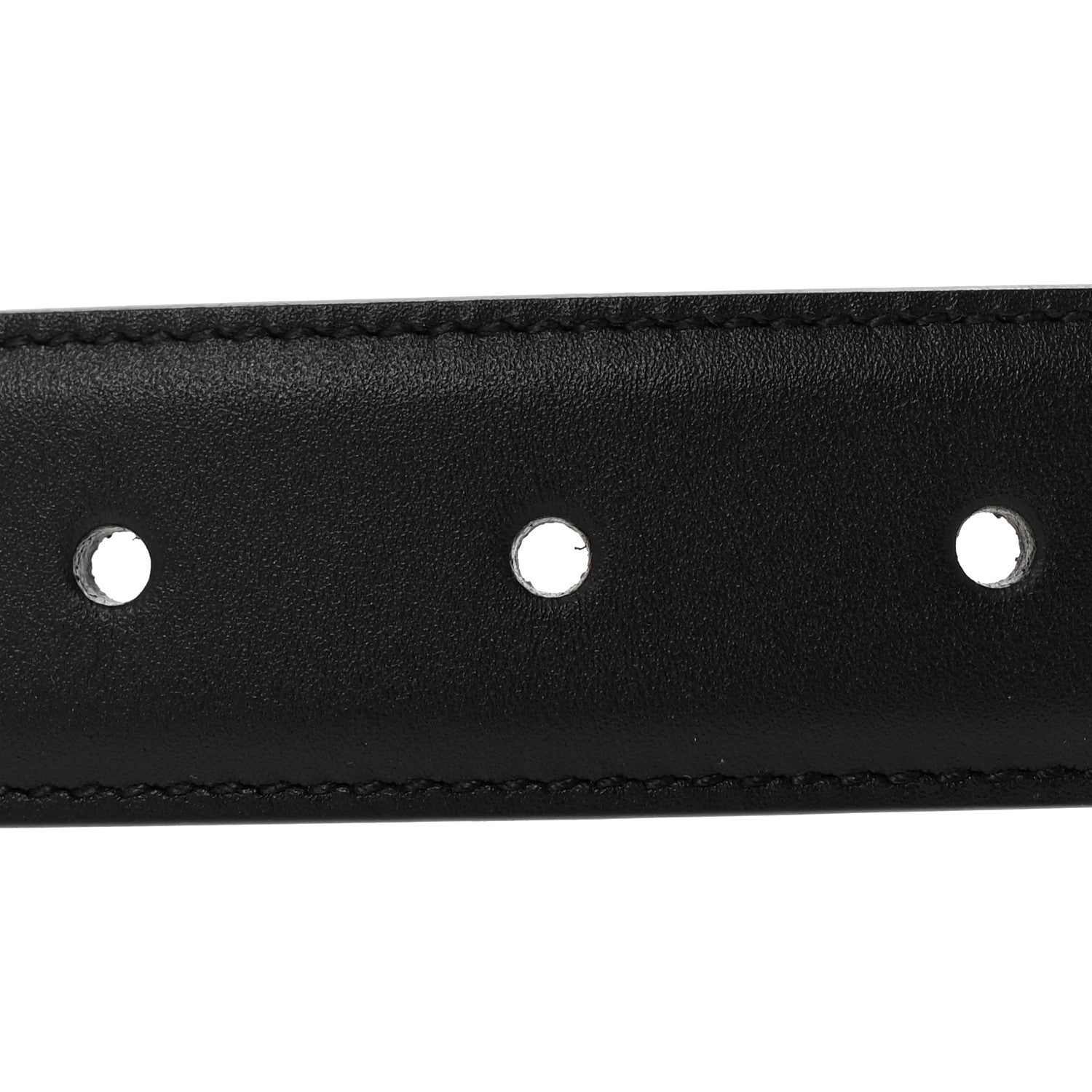 Gucci Selleria Calfskin 30mm Belt 85 34 Black 3 of 5
