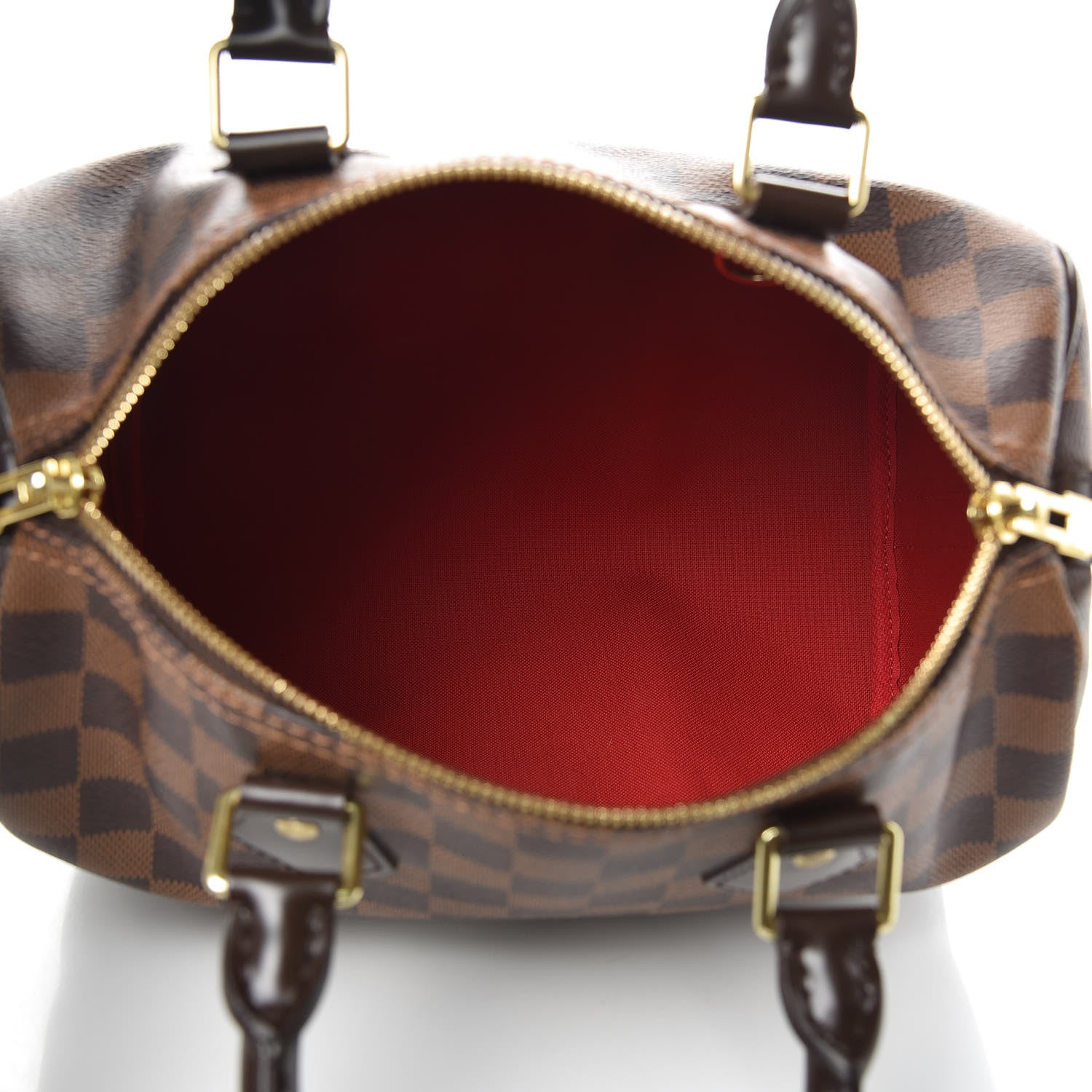 Louis Vuitton Damier Ebene Speedy Bandouliere 25 5 of 10