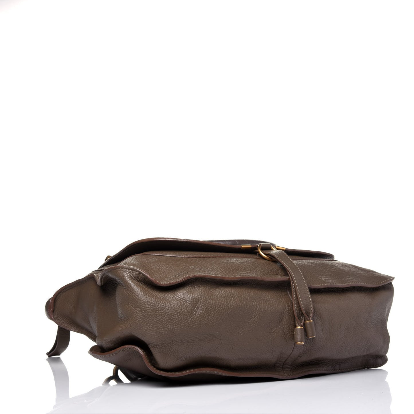 Calfskin Large Marcie Satchel Nut
