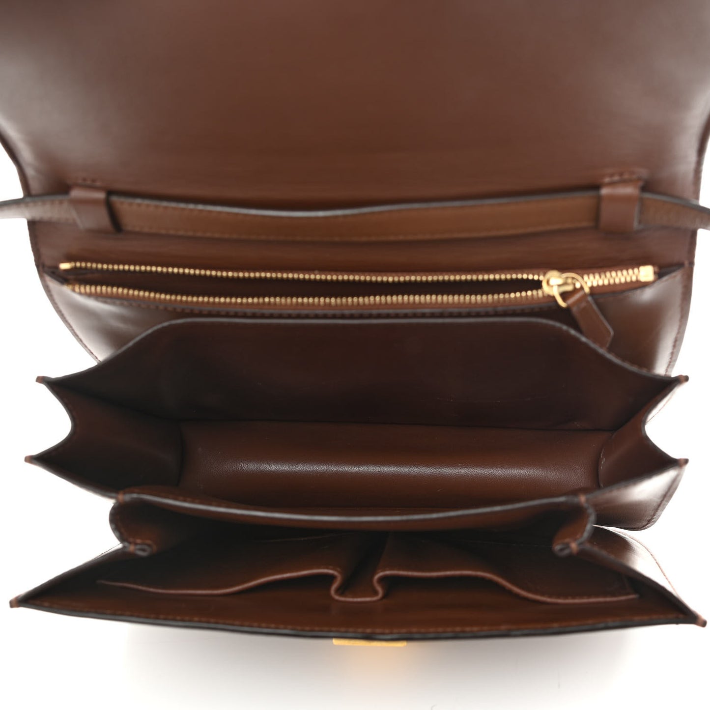 Smooth Calfskin Medium Classic Box Flap Bag Camel