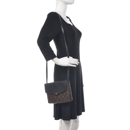 Louis Vuitton Monogram Twice Pochette Black 2 of 10