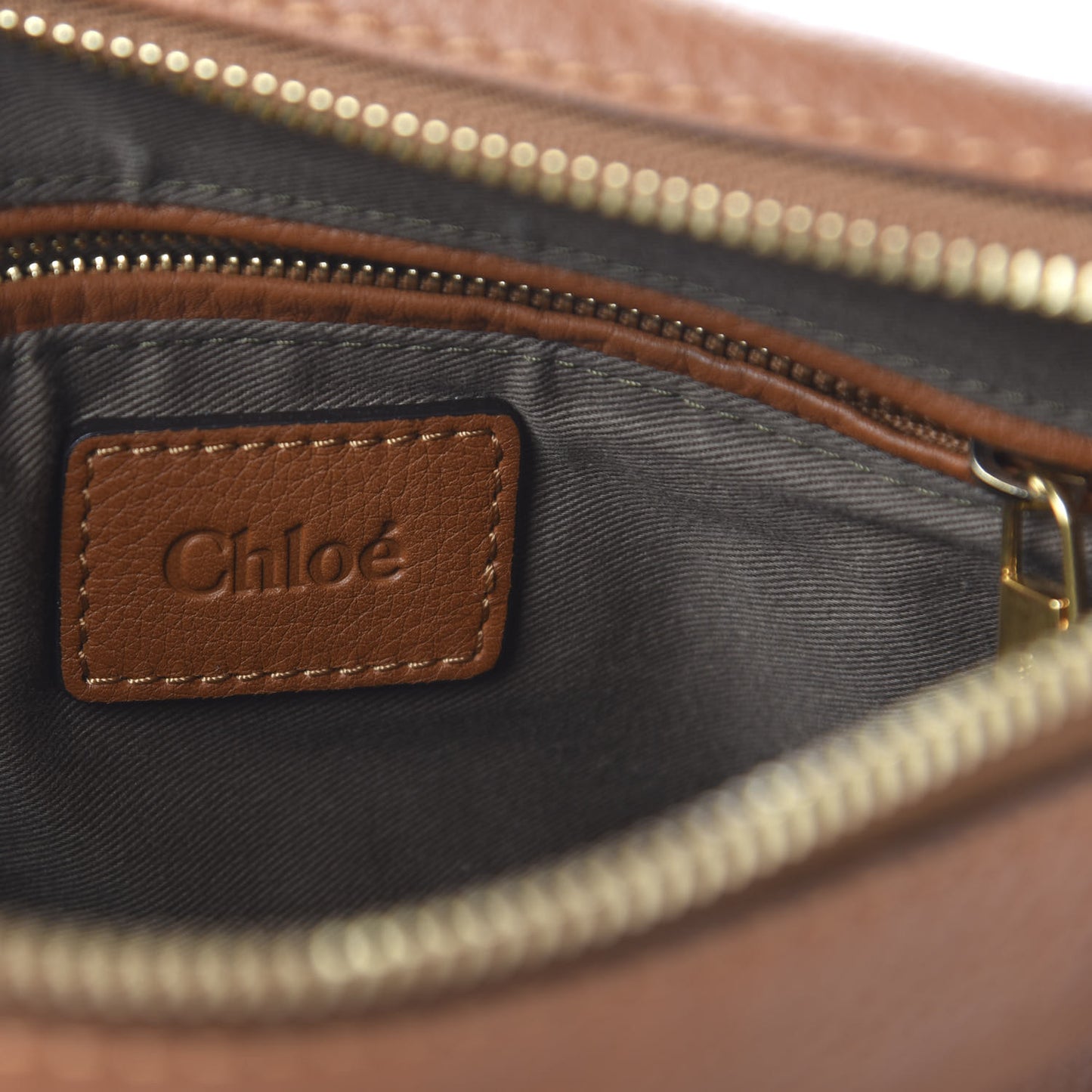 Calfskin Medium Marcie Satchel Tan