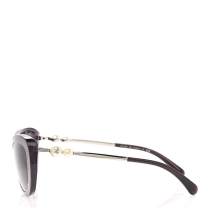 Chanel Polarized Cat Eye Pearl Sunglasses 5340-H Pink 3 of 8