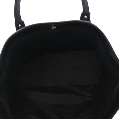 Salvatore Ferragamo Patent Gancini Embossed Tote Black 5 of 11
