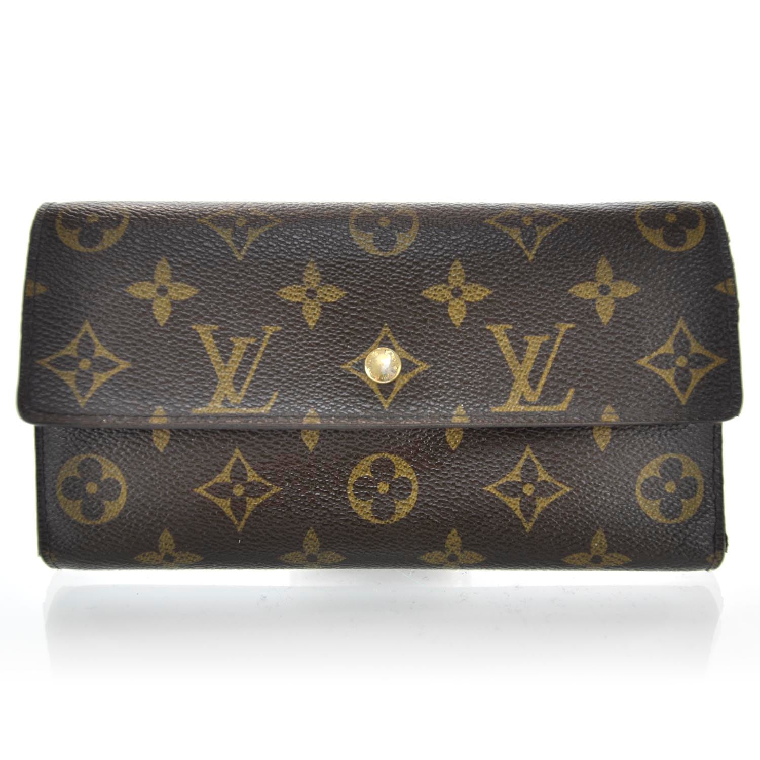 Louis Vuitton Monogram Porte Tresor International Wallet 1 of 7