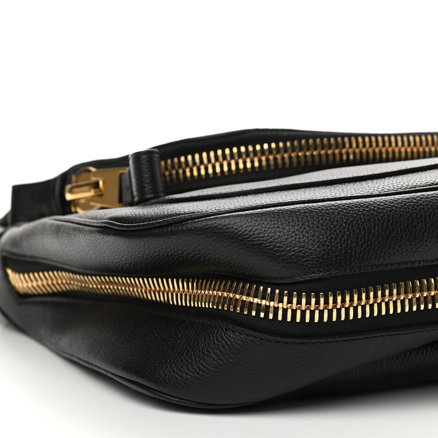 Tom Ford Grained Calfskin Large Jennifer Crossbody Bag Black 8 of 9