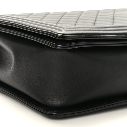 Chanel Calfskin Quilted Large Boy Flap Black 8 of 9