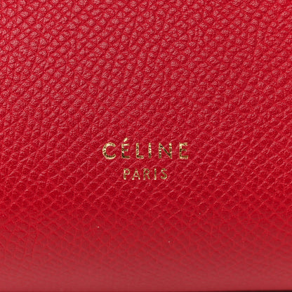 Celine Baby Grained Calfskin Micro Belt Bag Coquelicot 6 of 11