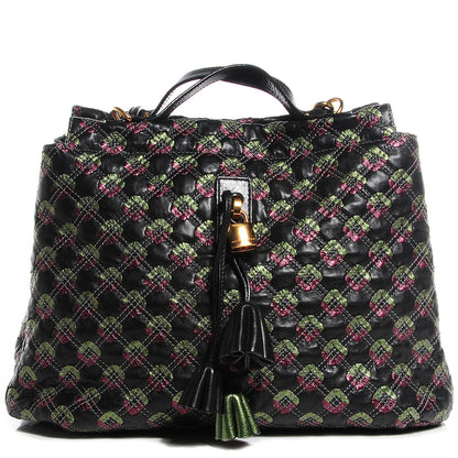 Marc Jacobs Leather Quilted Robert Leslie Bag Black 1 of 7